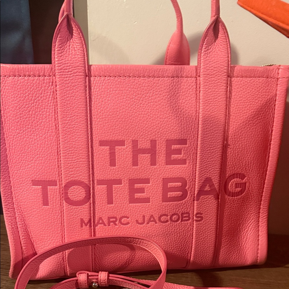 Marc Jacobs Candy Pink Medium Tote Bag